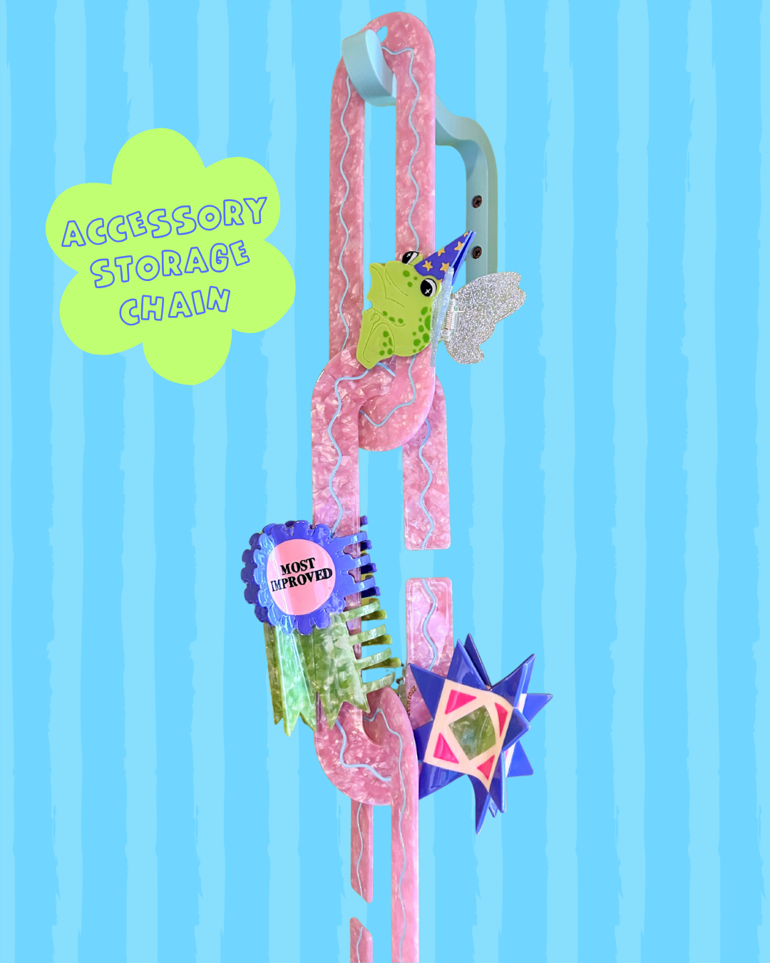 Hair Claw Accessory Chain TPF X Cool Your Jets