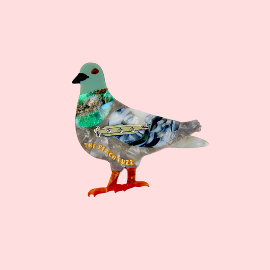 Pigeon Brooch