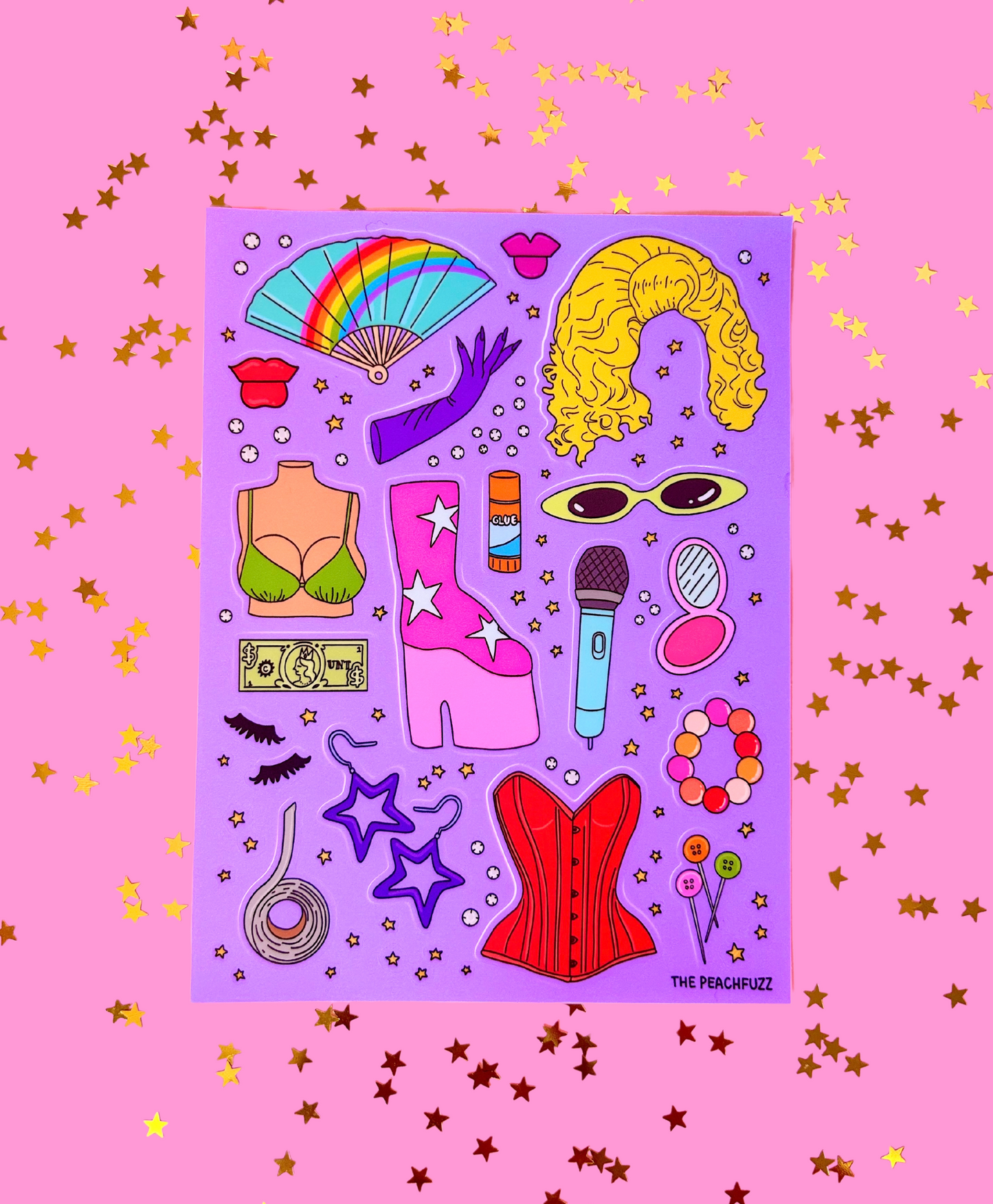 Drag Queen Essentials Sticker Sheet