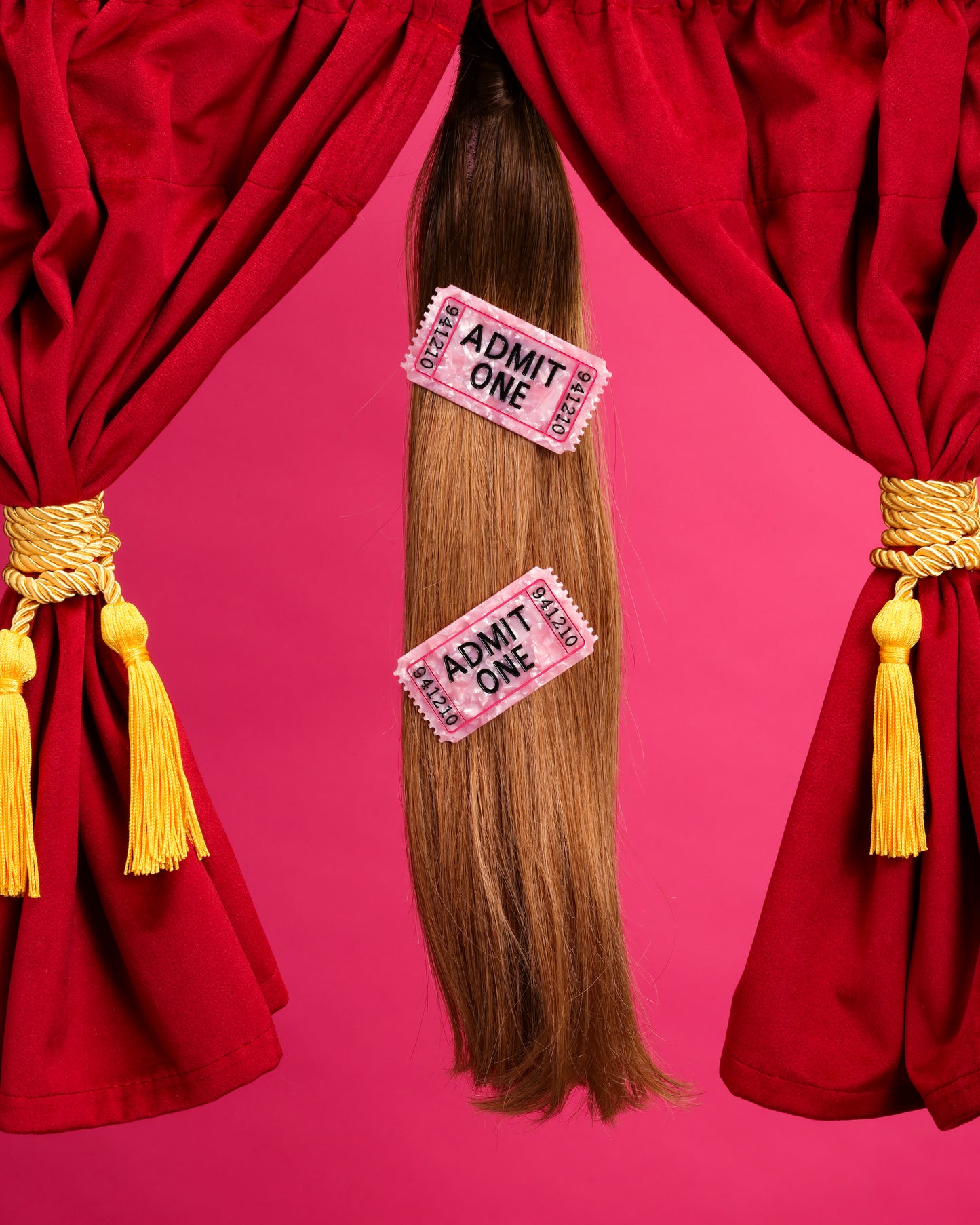 Ticket Hair Clip