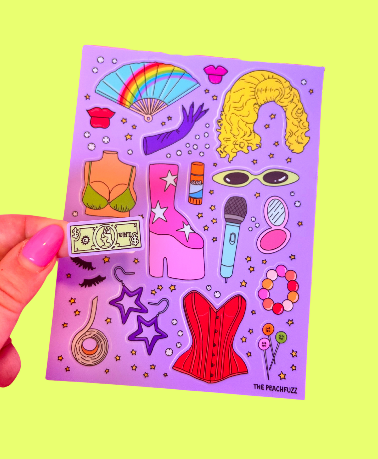 Drag Queen Essentials Sticker Sheet