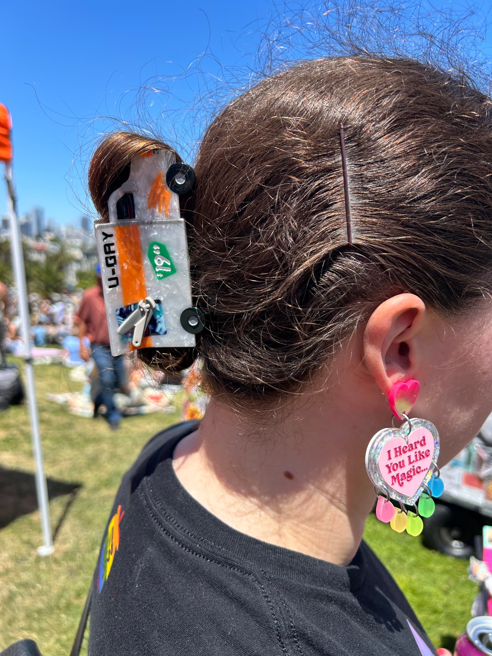 U-Gay Moving Truck Hair Claw