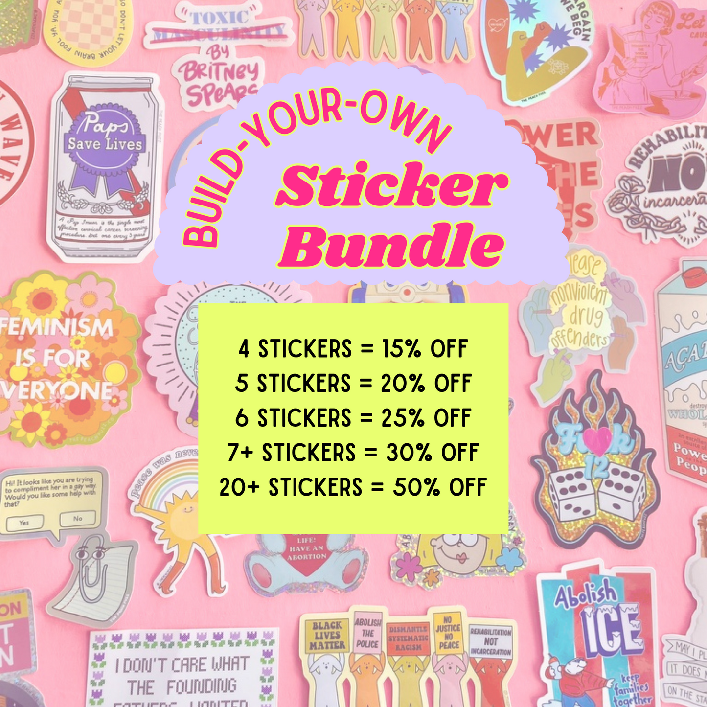 Sticker Bundle Packs