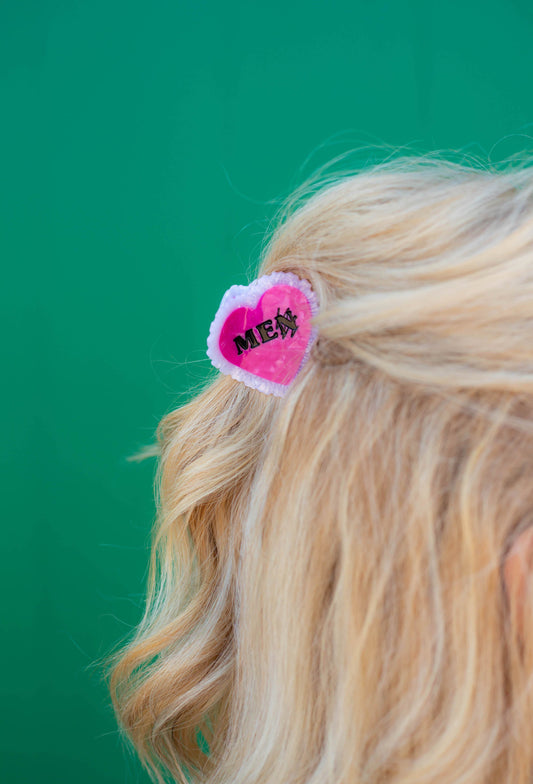 Mini I Heart Me Hair Claw