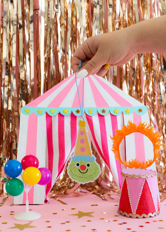 Ice Cream Clown Air Freshener