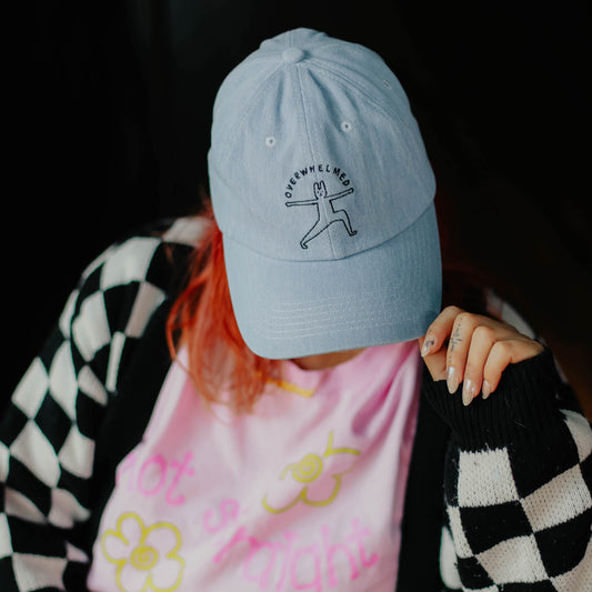Overwhelmed Baseball Hat