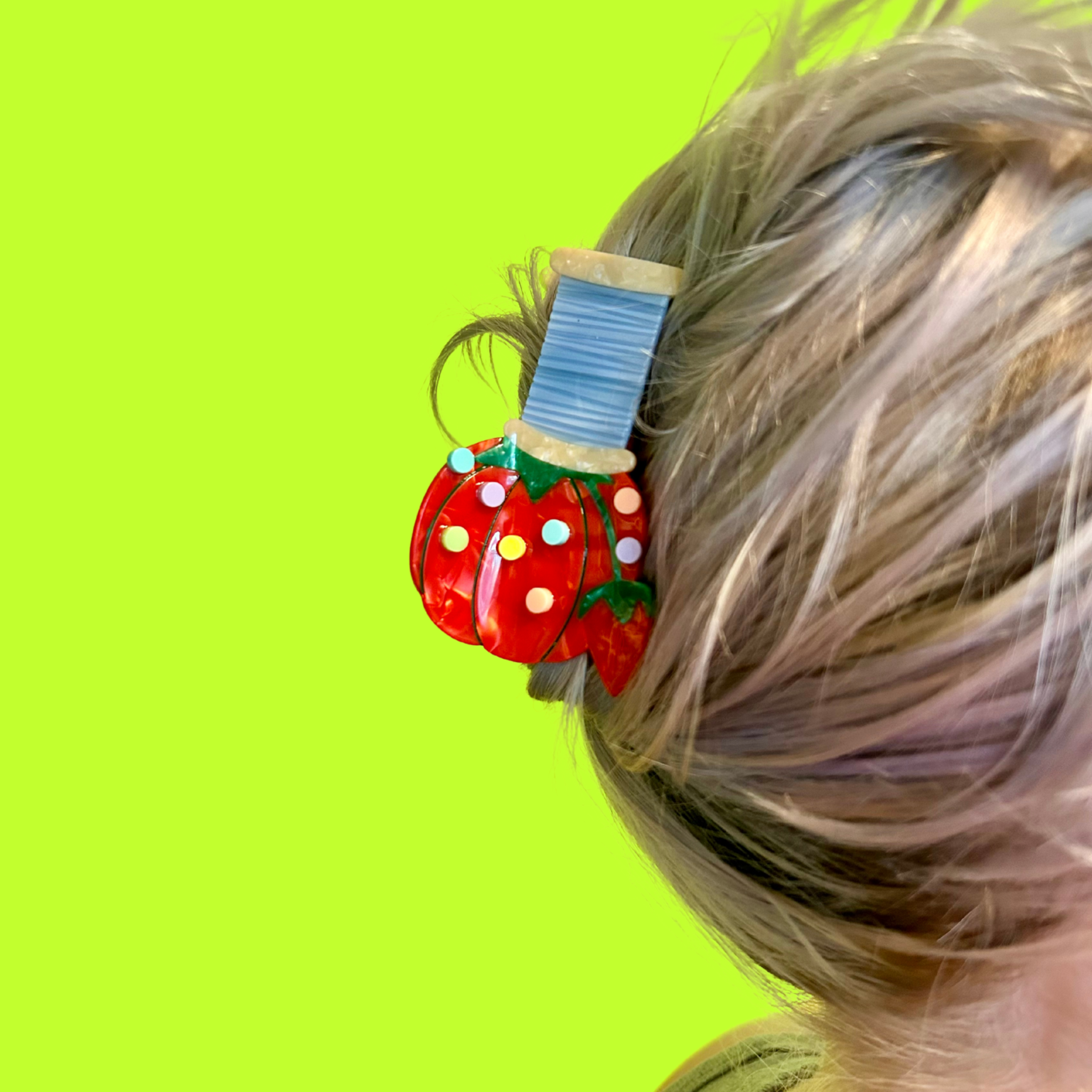 Pin Cushion Hair Claw
