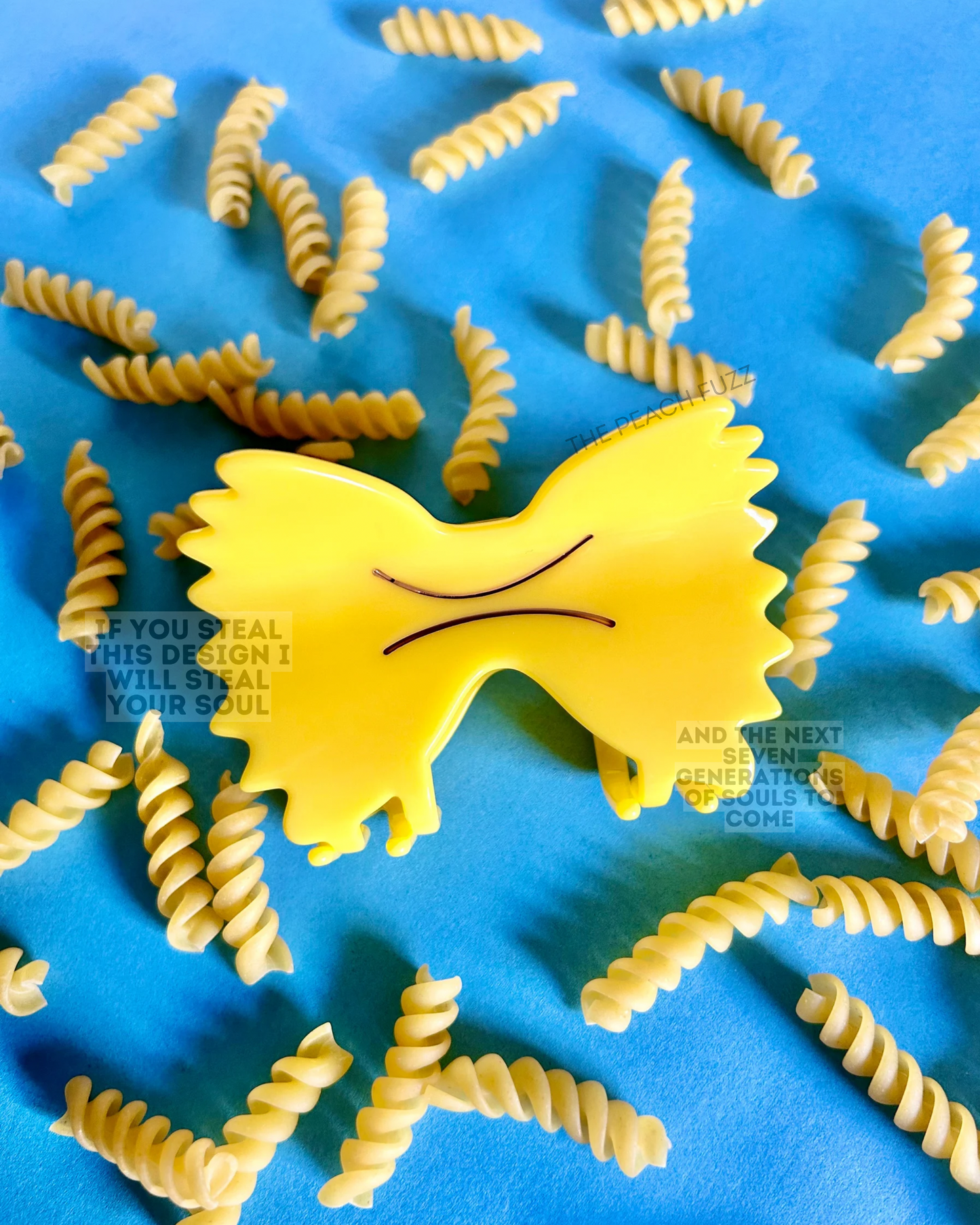 Farfalle Pasta Hair Claw