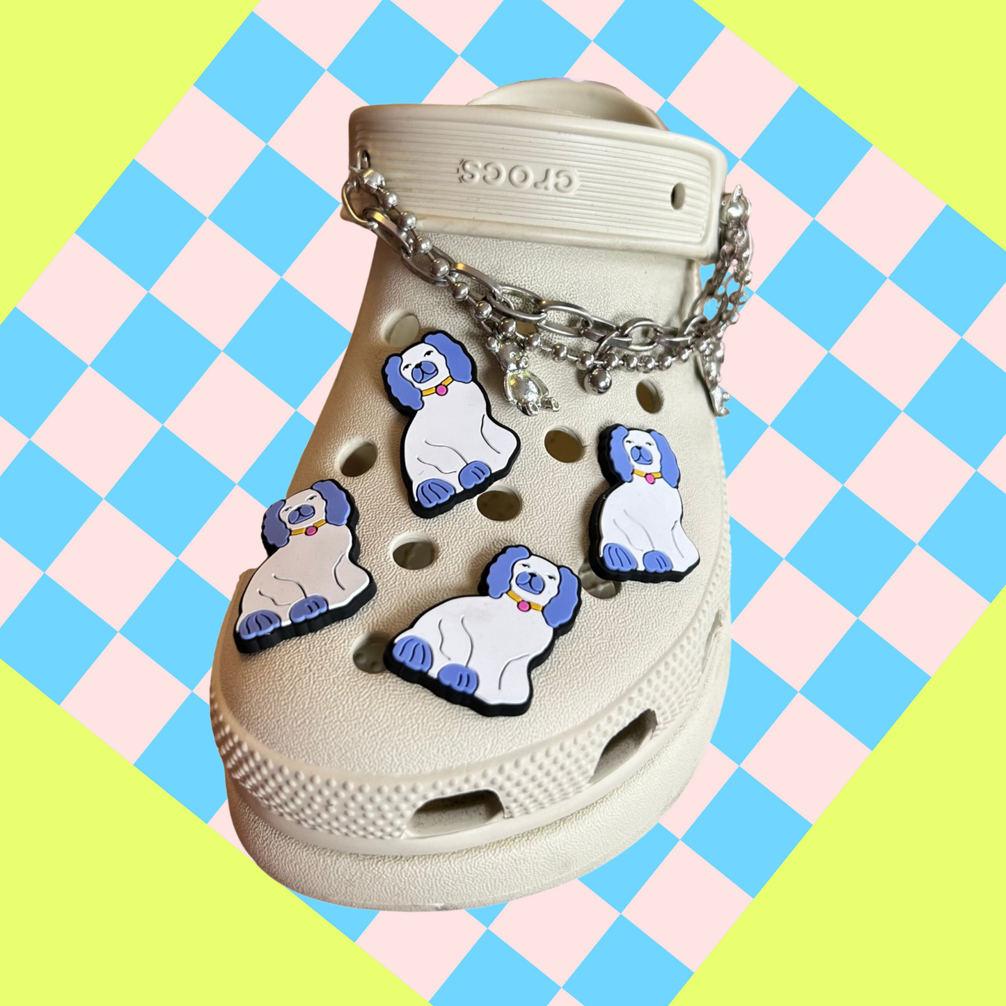 Staffordshire Dog Shoe Charm