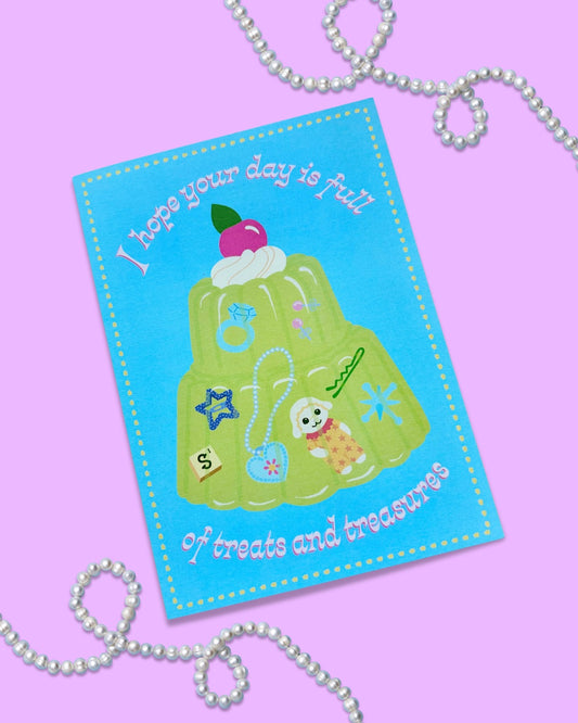Treats and Treasures Greeting Card