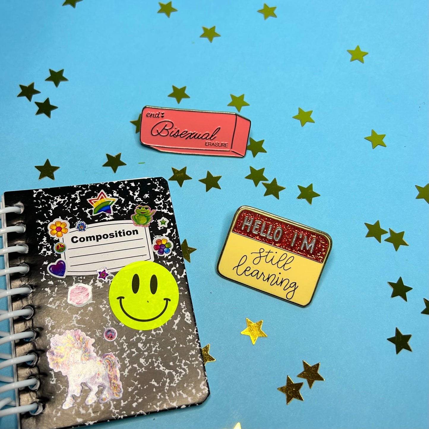 Still Learning Enamel Pin