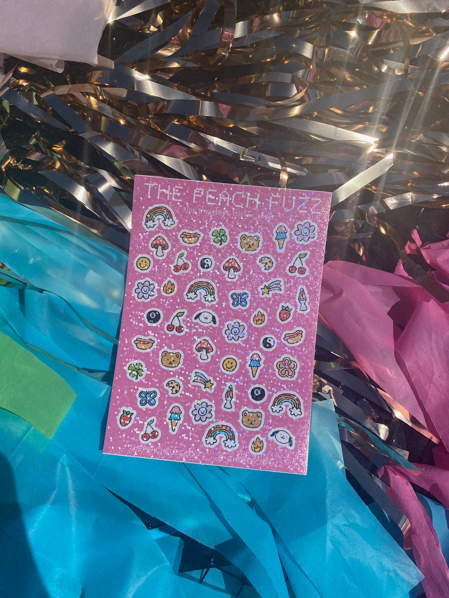 Filler Queen Sticker Sheet