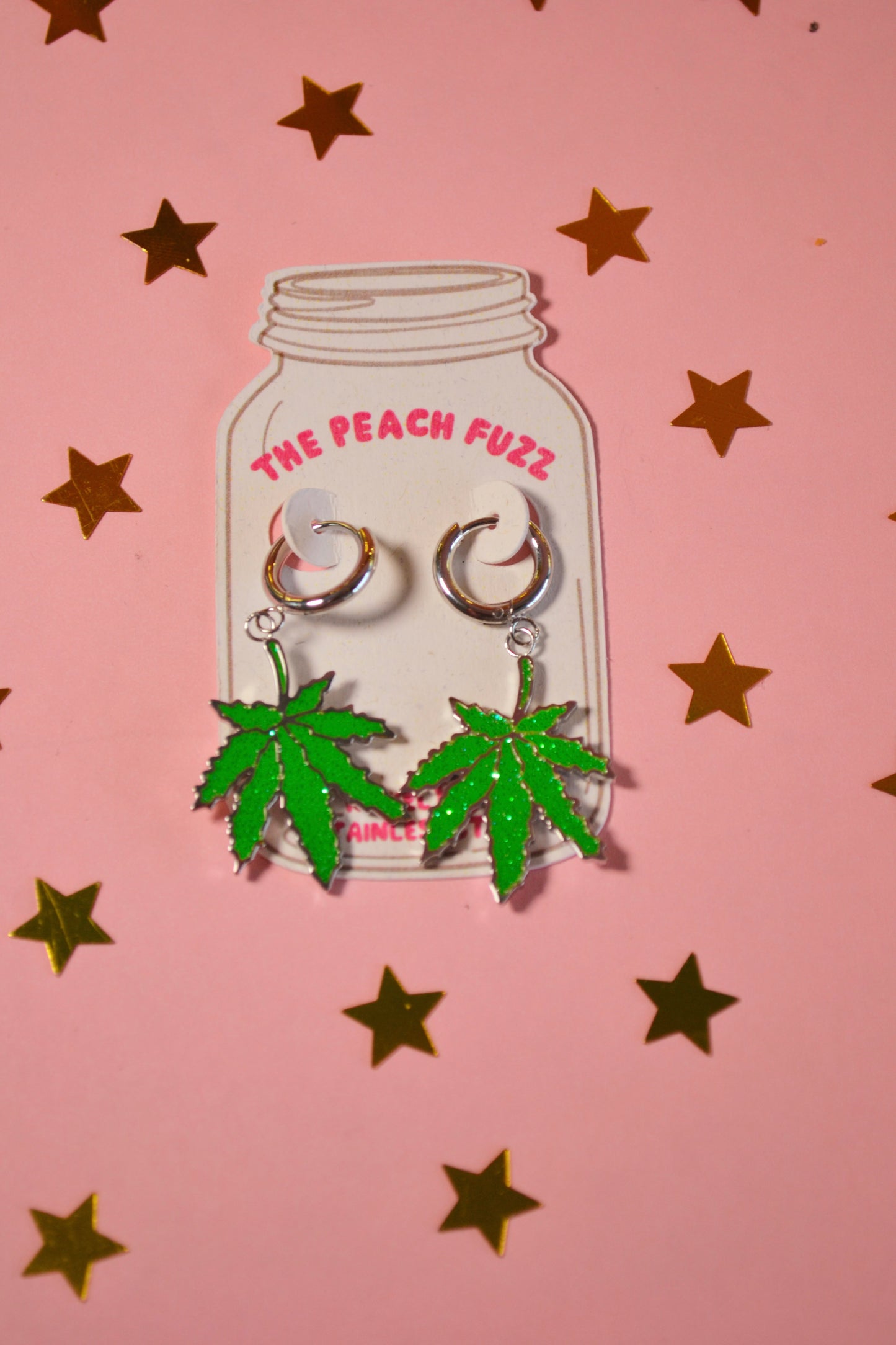Pot Leaf Earrings