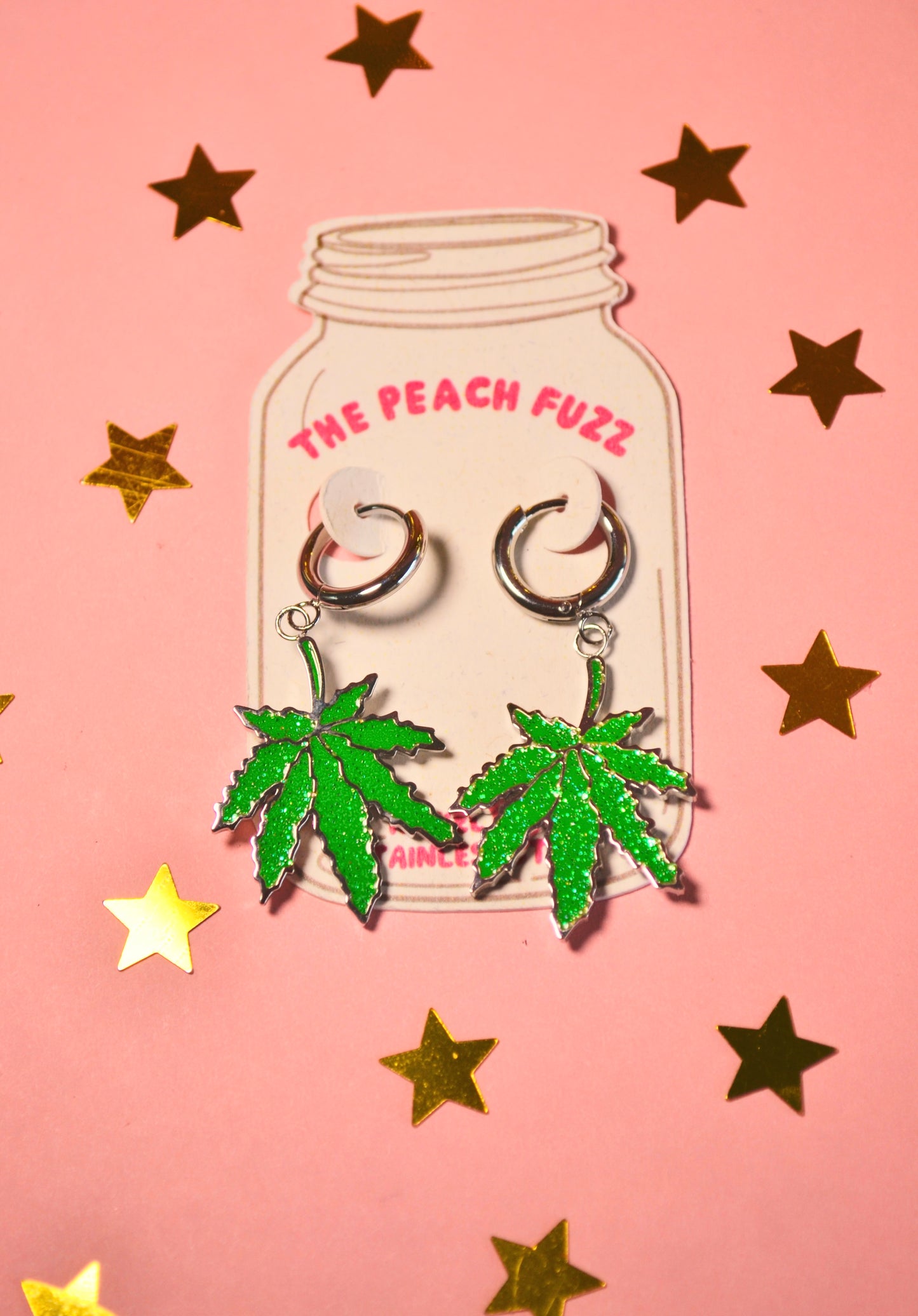 Pot Leaf Earrings