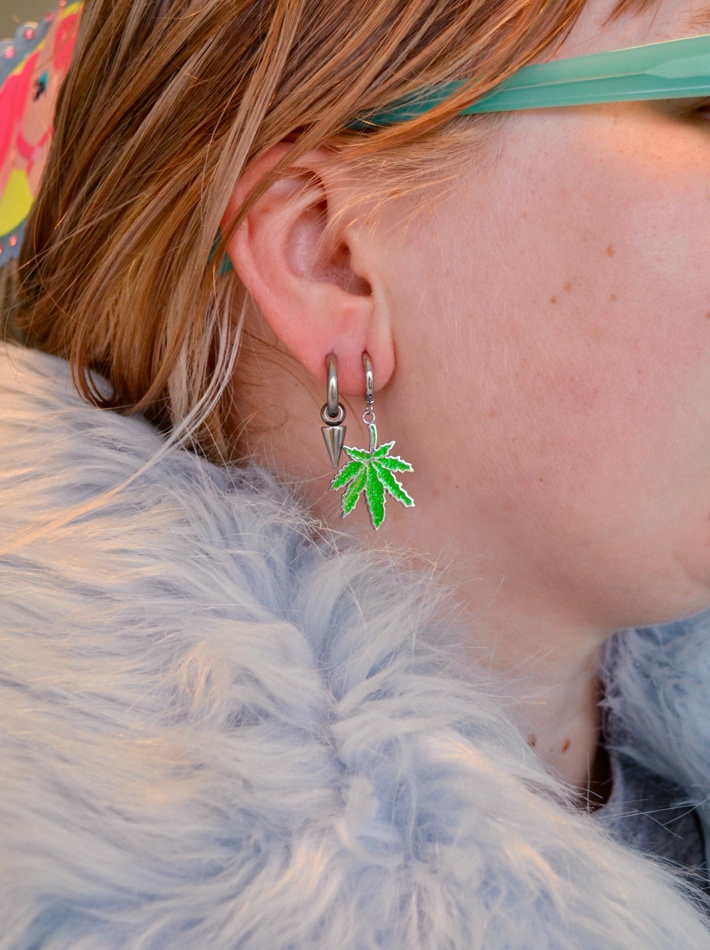 Pot Leaf Earrings