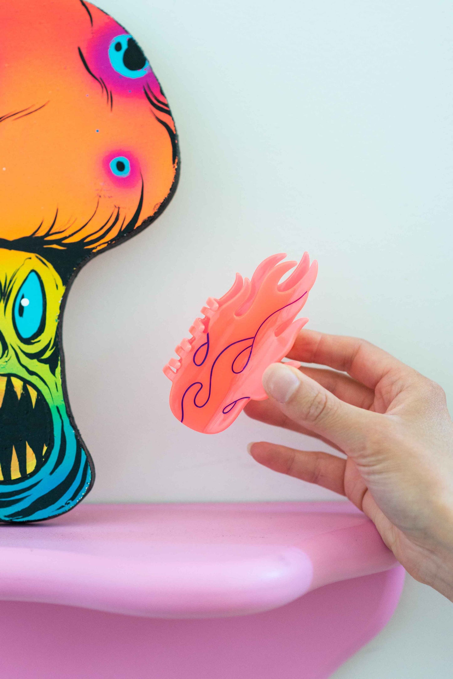 Flamin’ Hot Flames Hair Claw