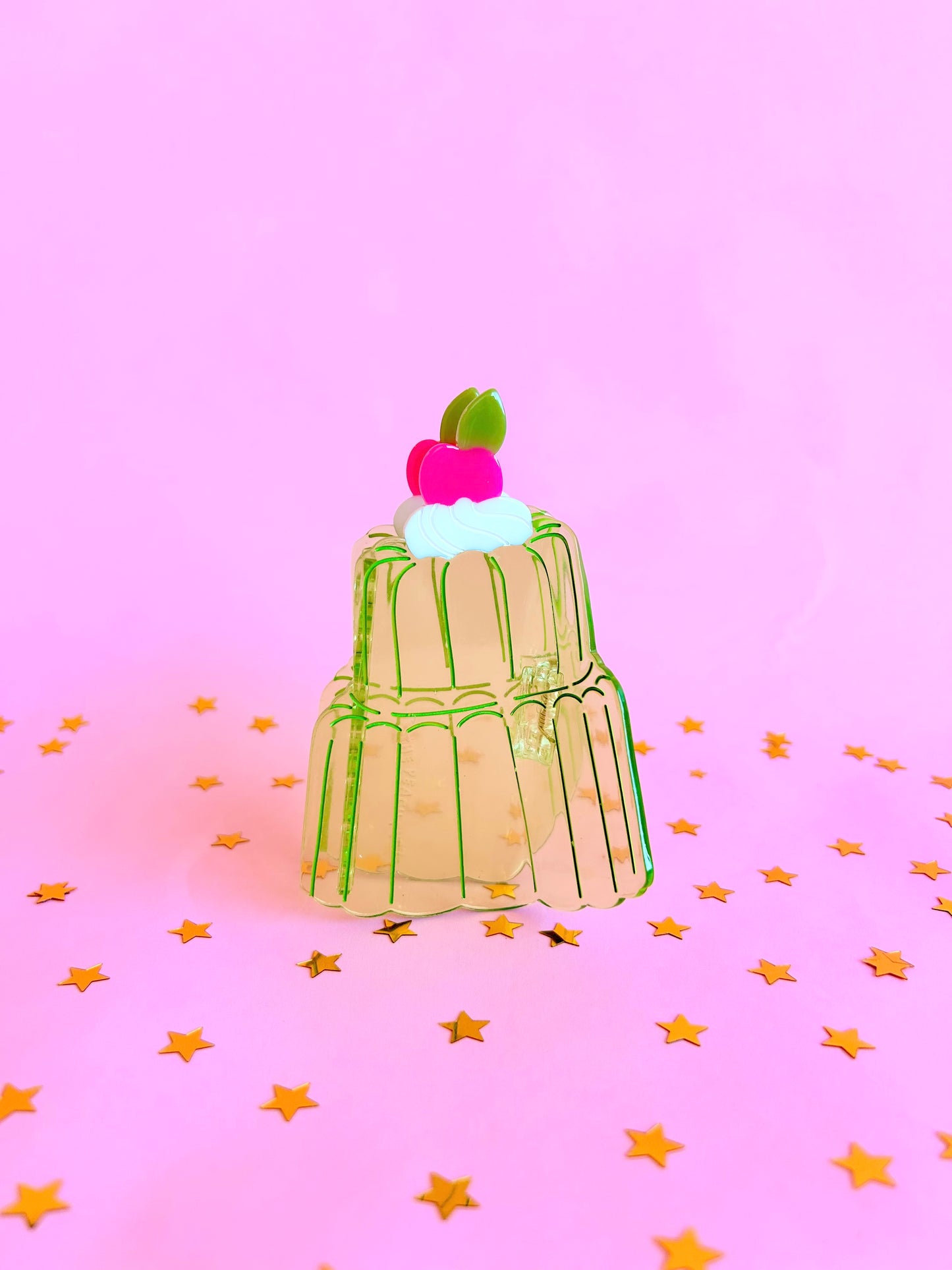 Jello Cake Hair Claw