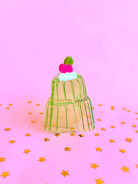 Jello Cake Hair Claw