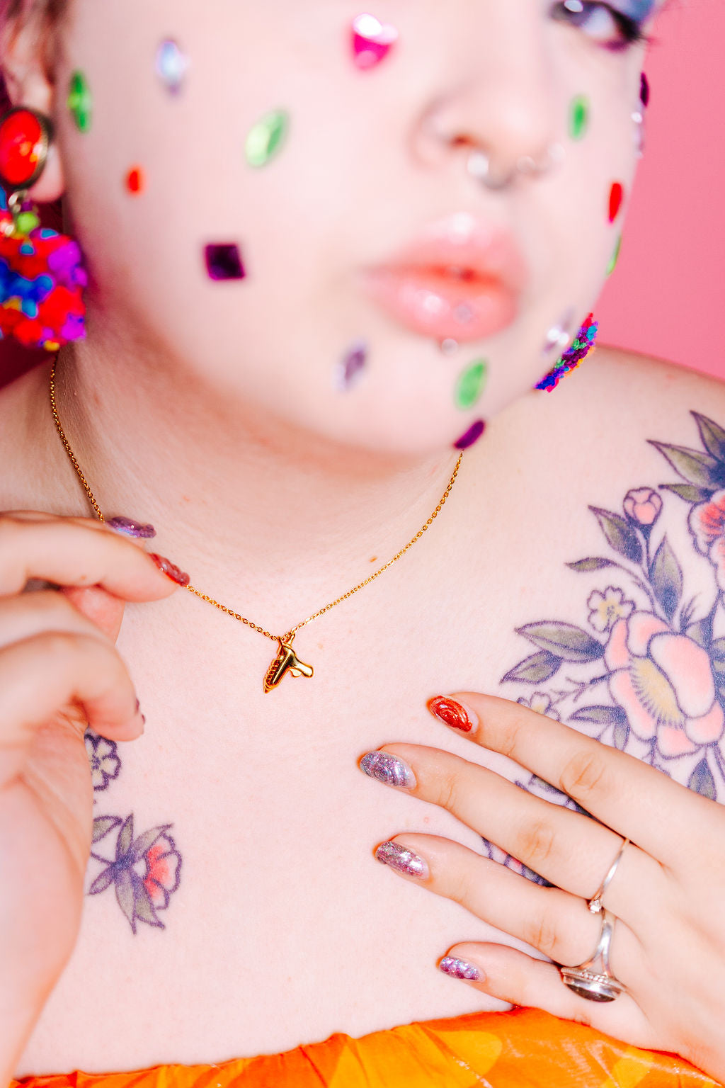 Hot Glue Gun Necklace