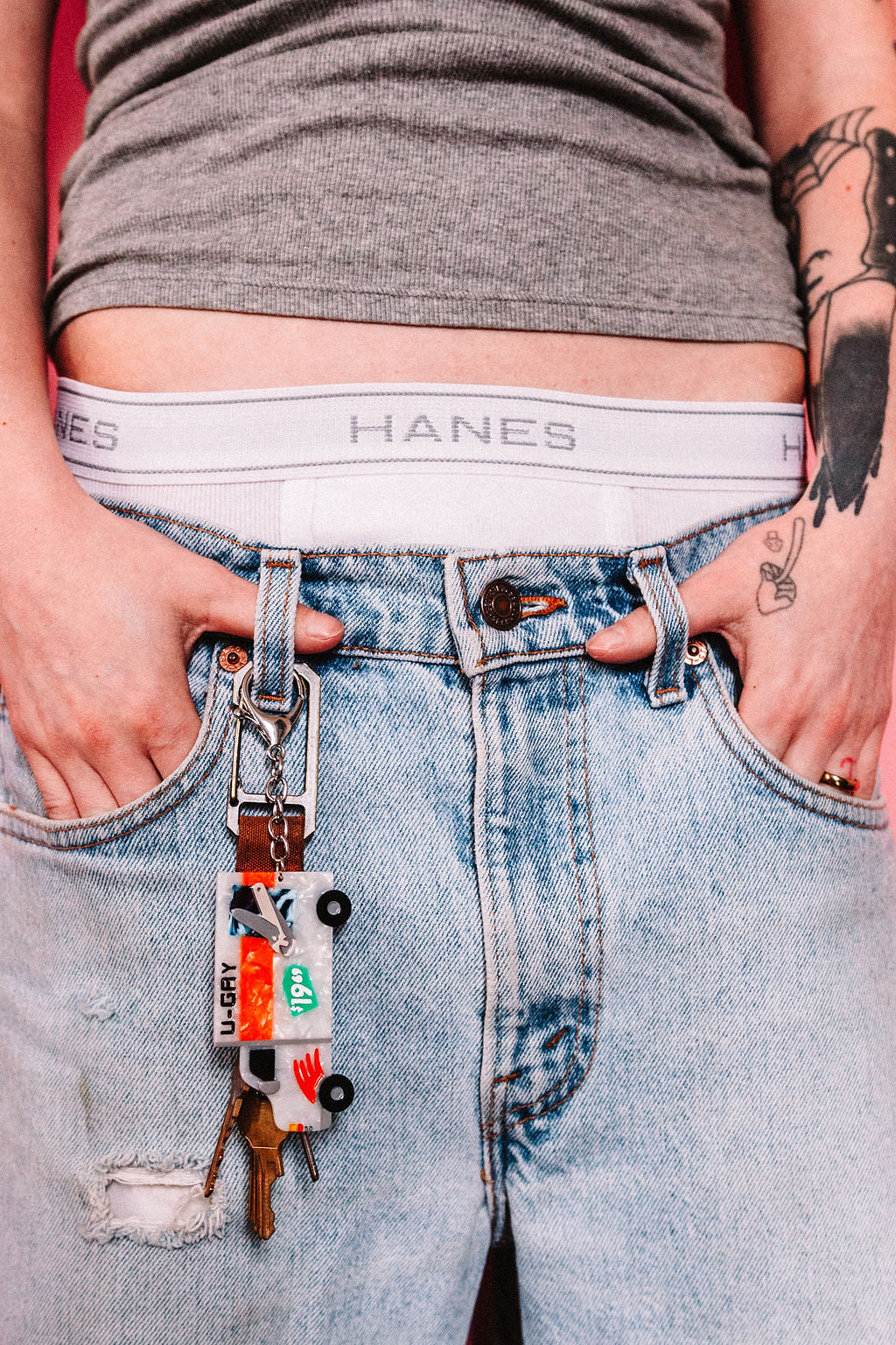 U-Gay Moving Truck Keychain