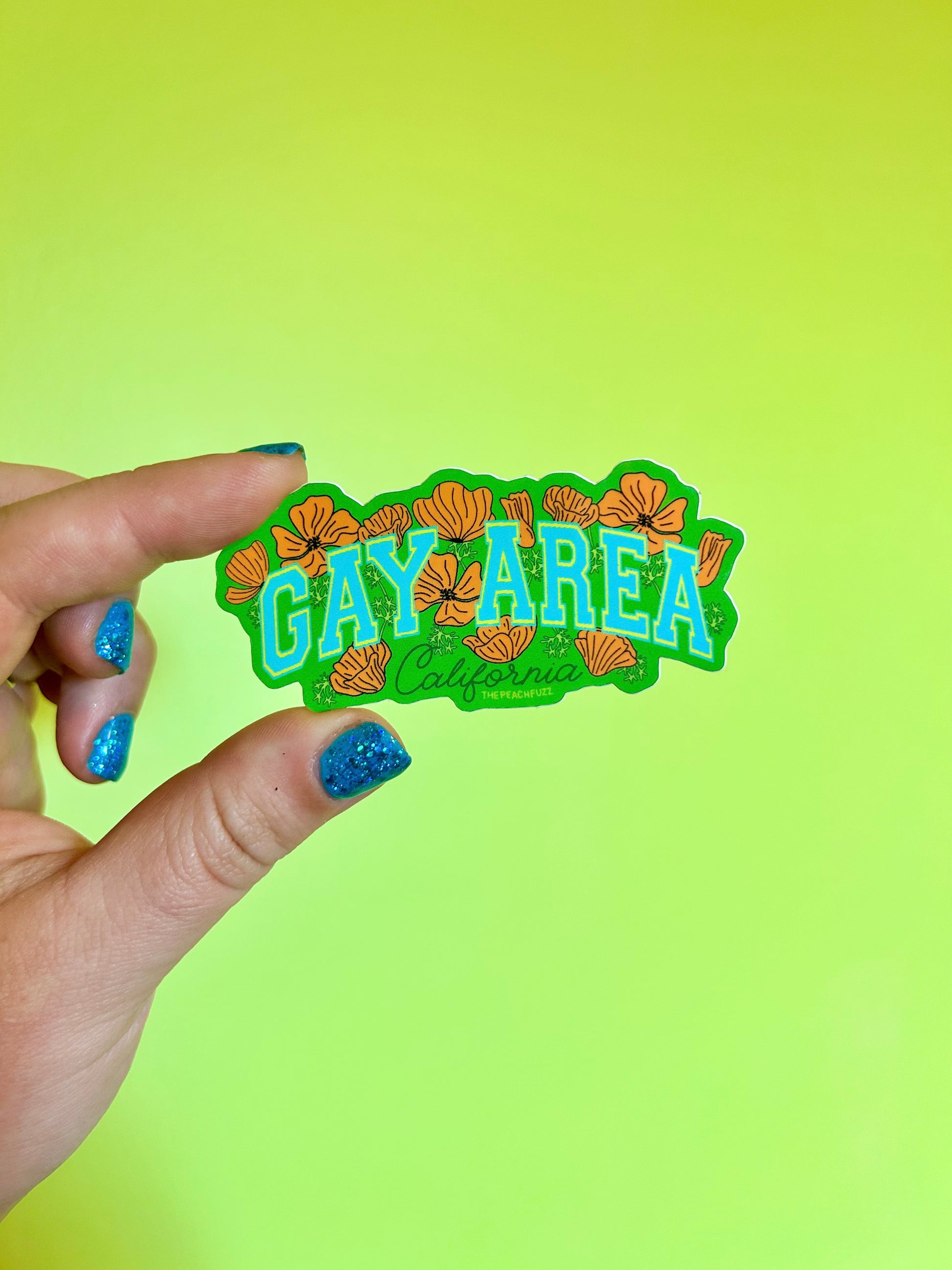 Gay Area California Sticker