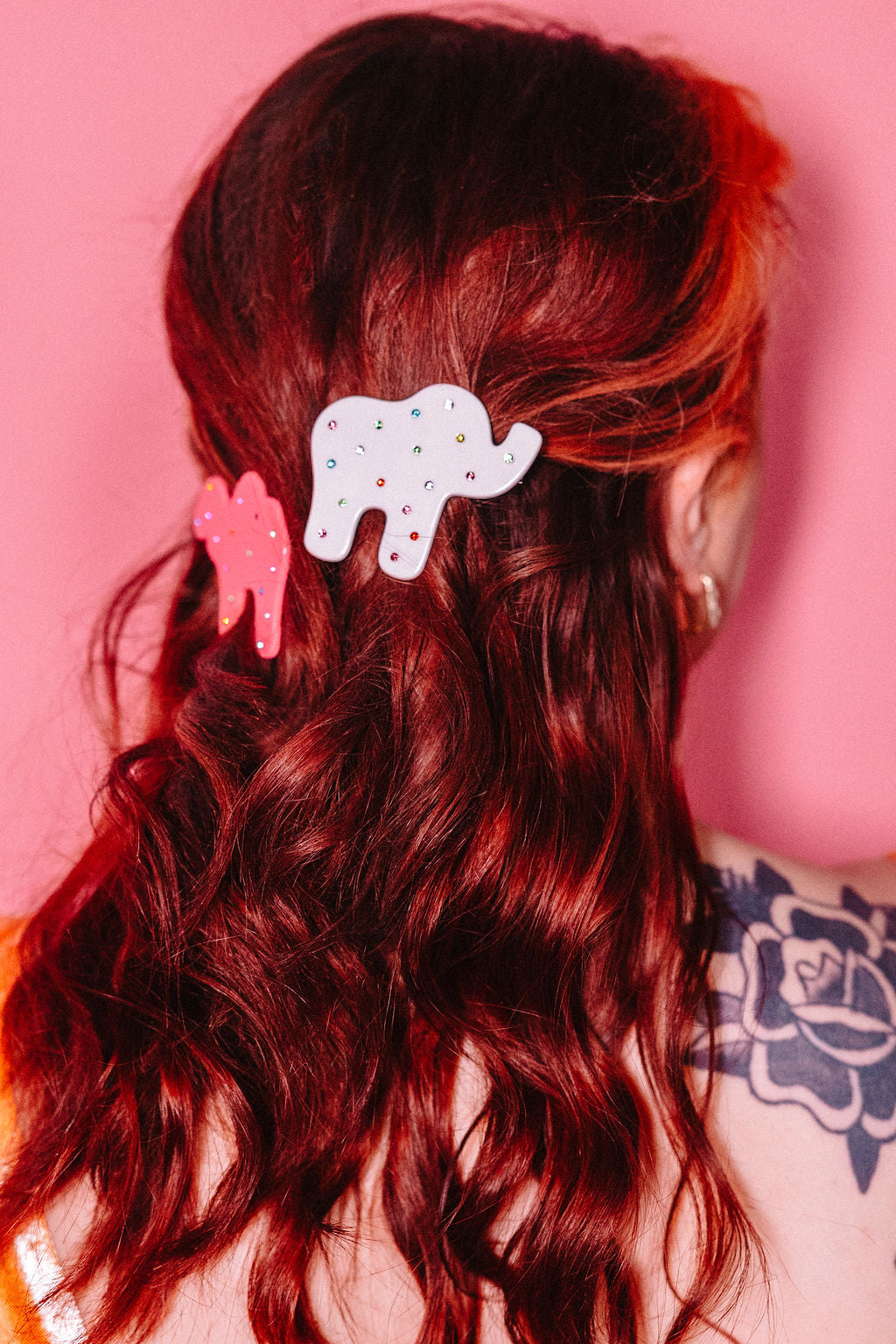 Animal Cracker Hair Clip Set