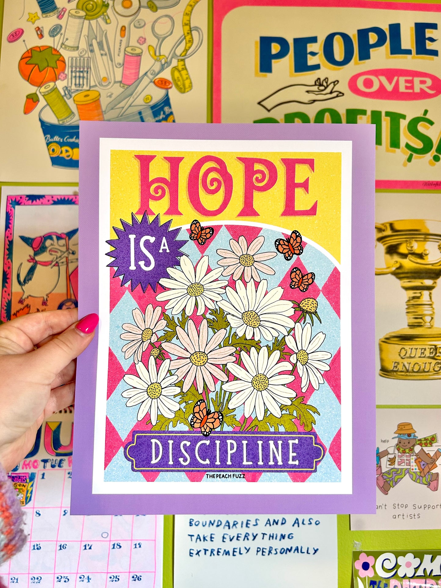 Hope Is A Discipline Print