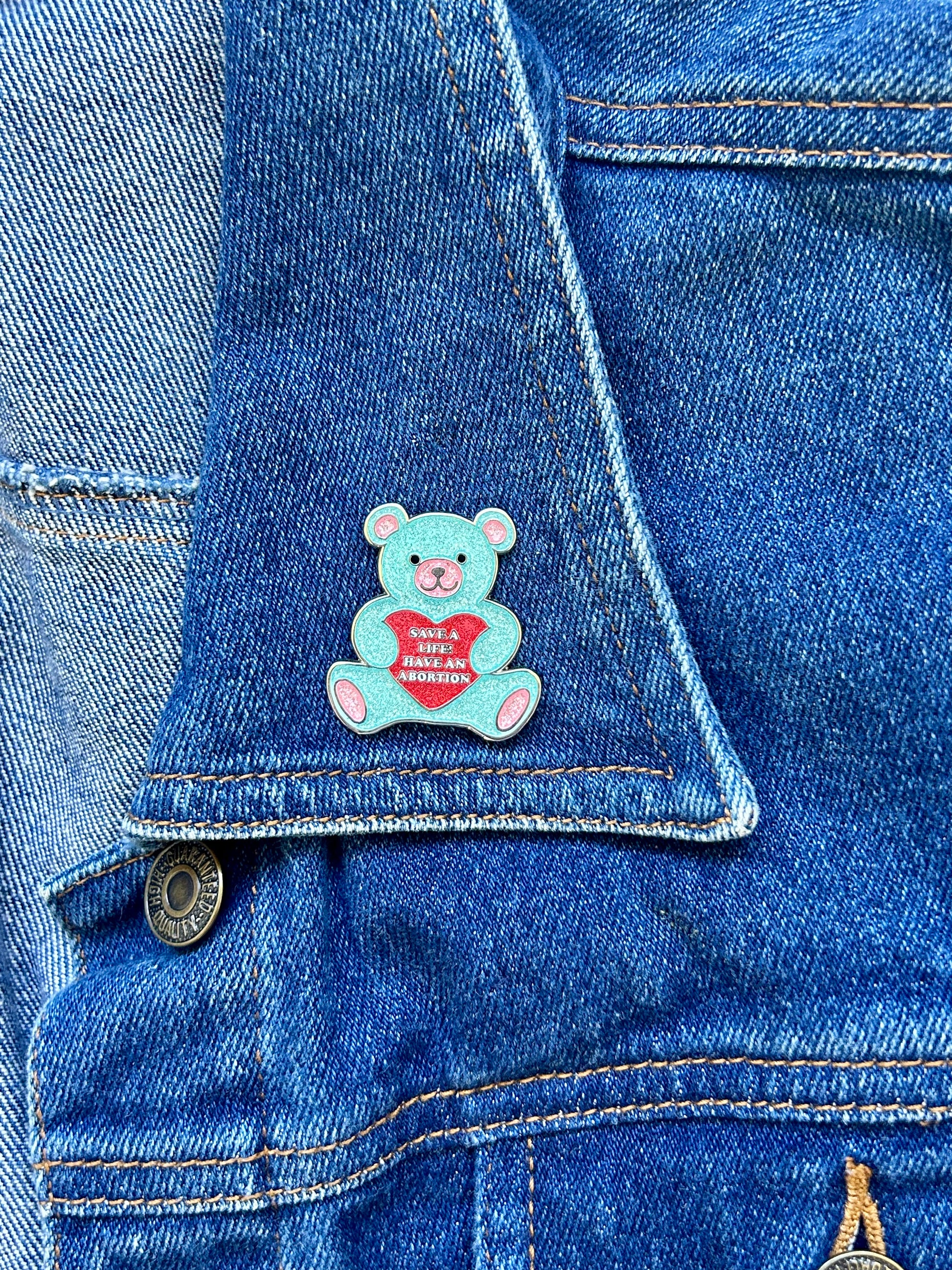 Abortion Saves Lives Enamel Pin