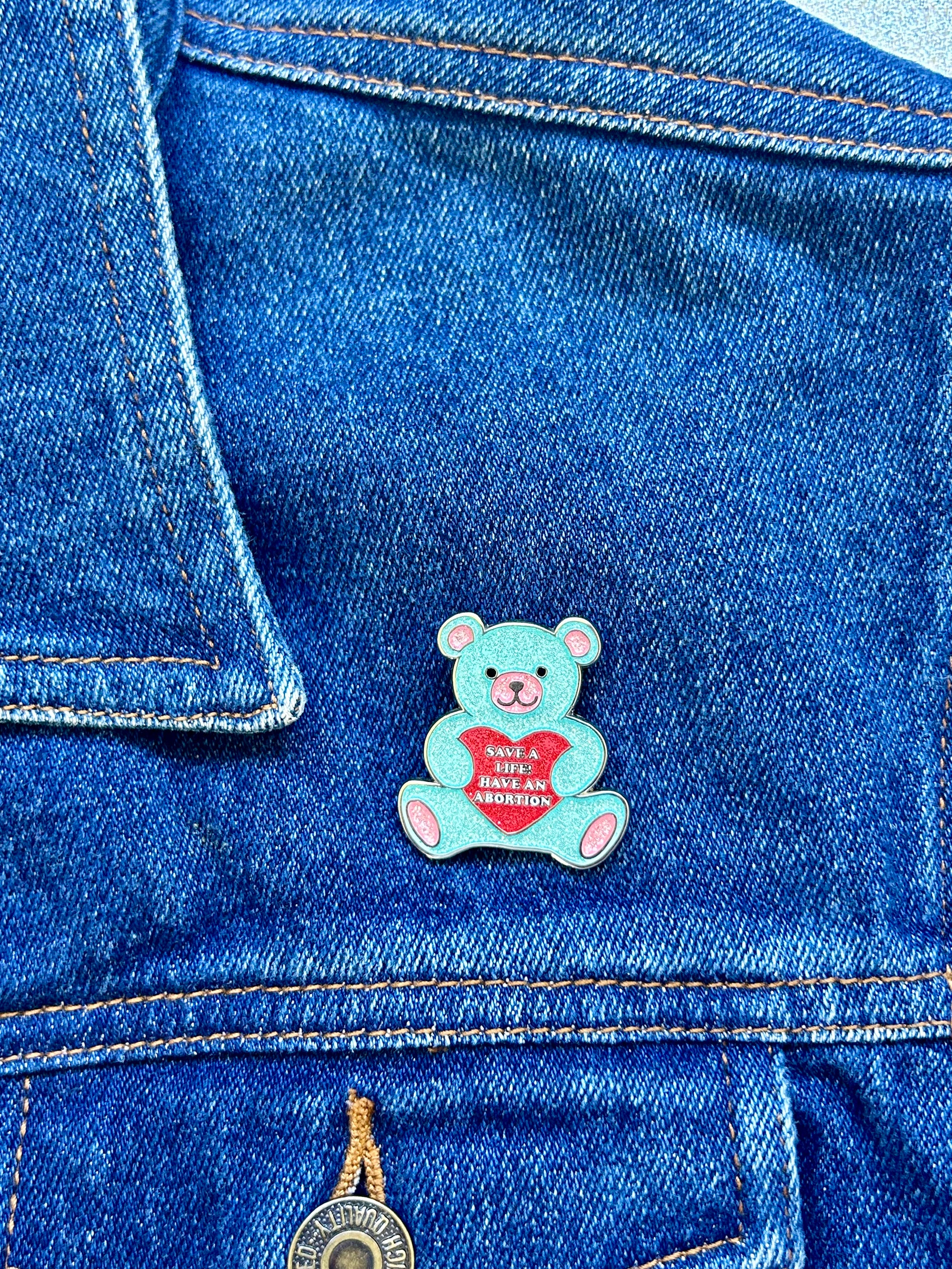 Abortion Saves Lives Enamel Pin