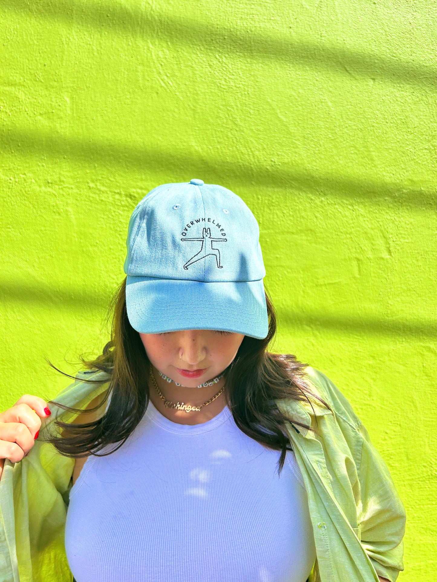 Overwhelmed Baseball Hat