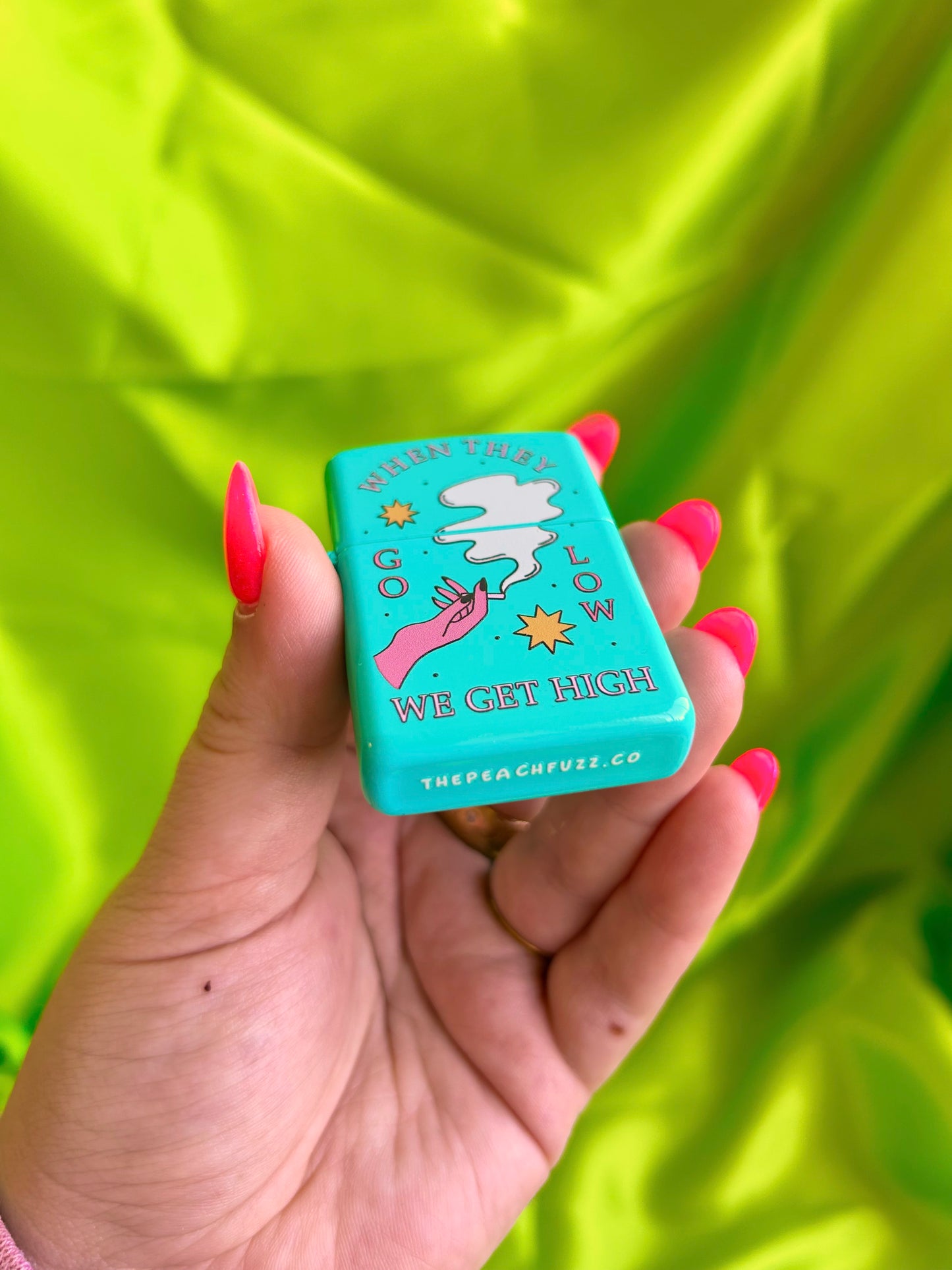 When They Go Low Refillable Lighter