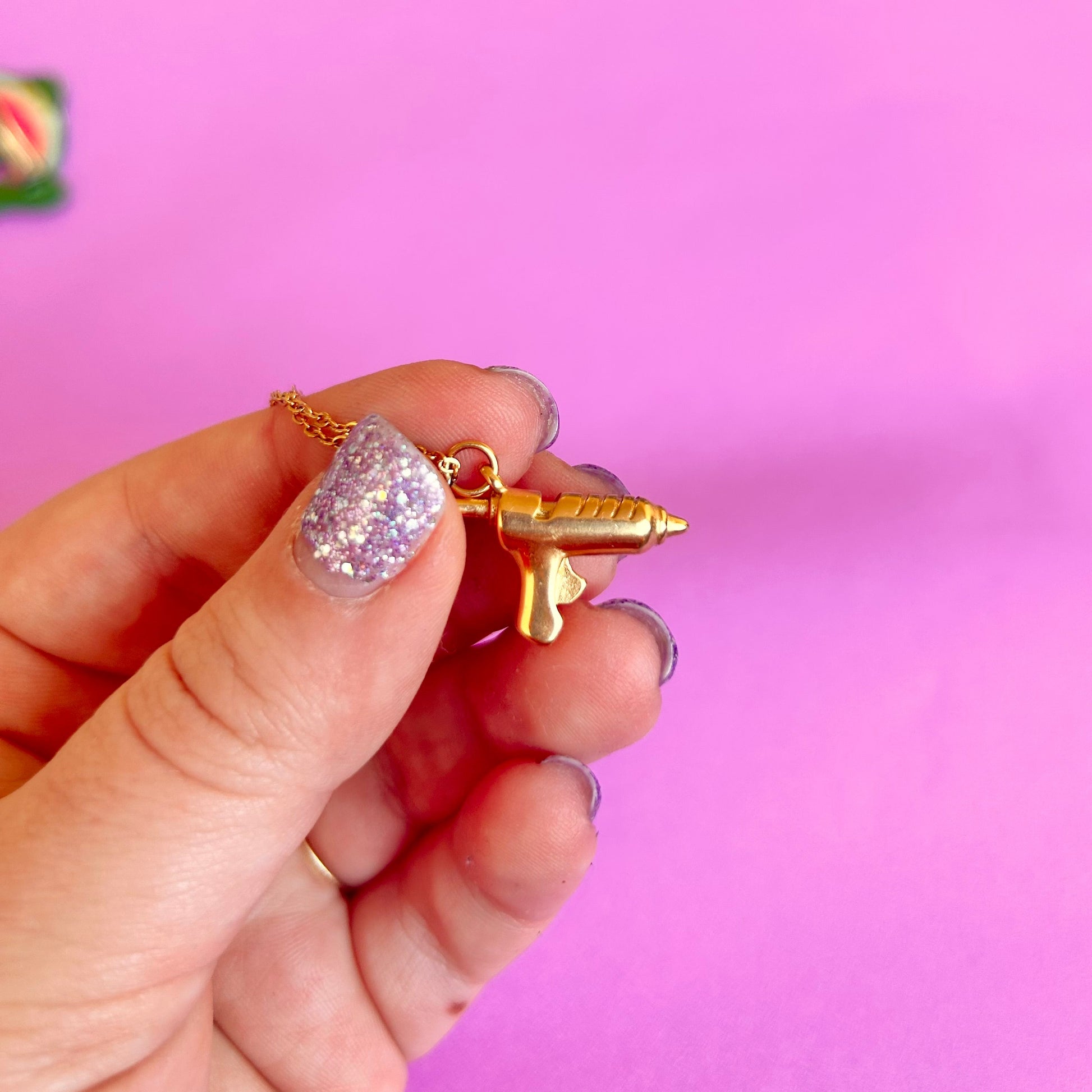 Hot Glue Gun Necklace