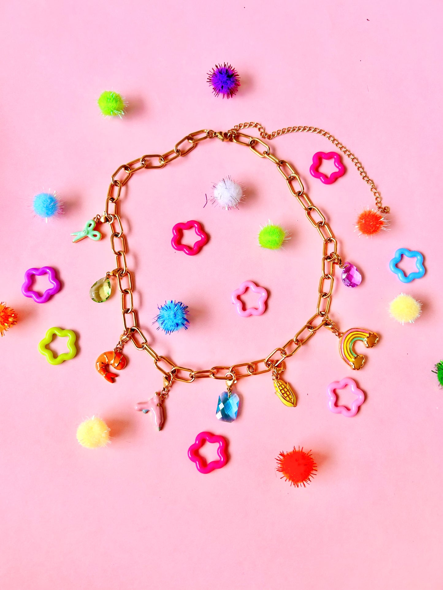 TPF x Shitty Craft Club Charm Necklace