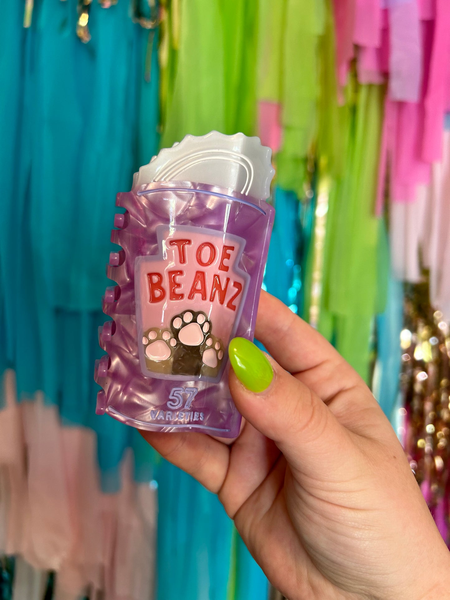 Toe Beans Hair Claw