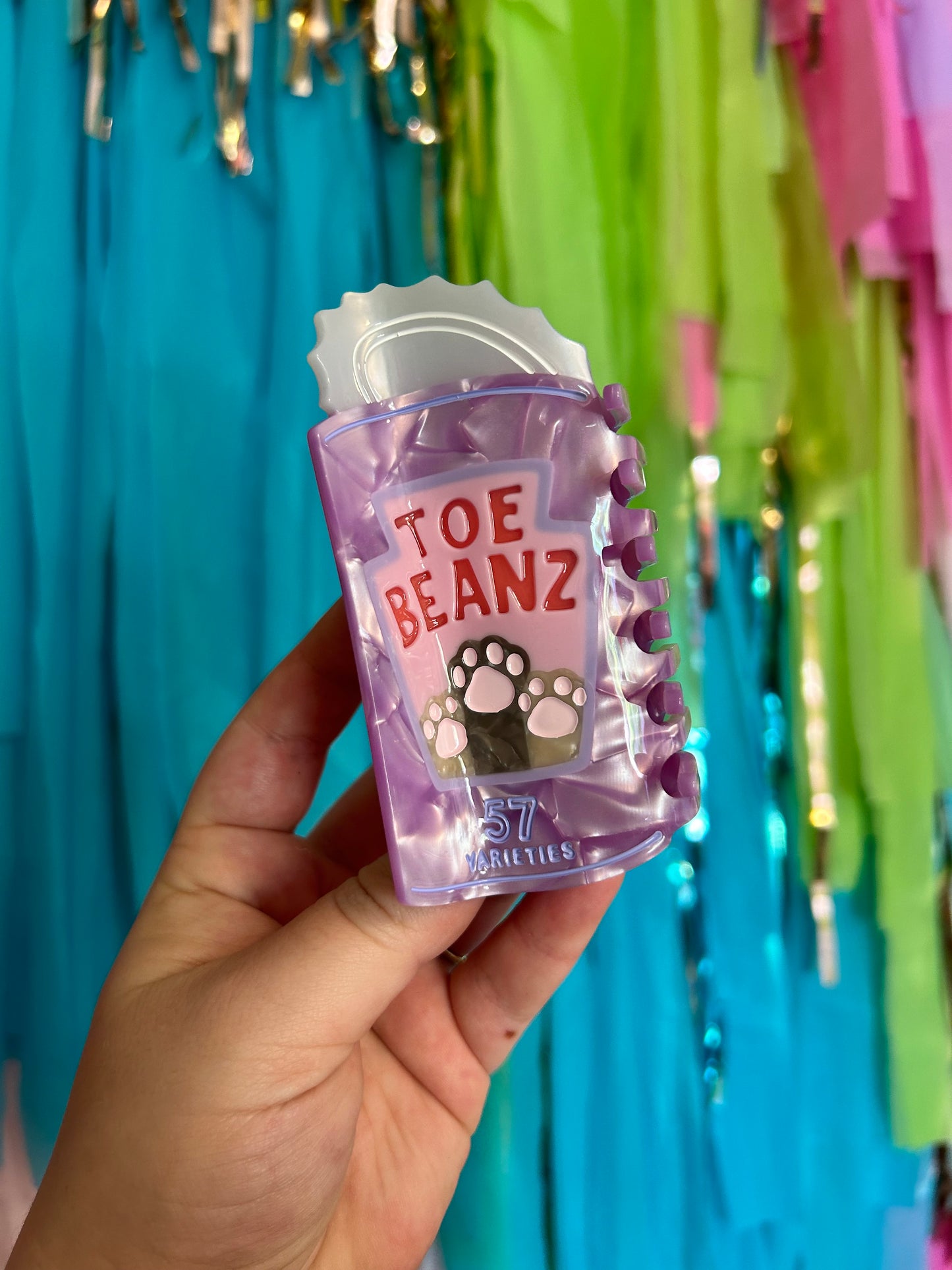 Toe Beans Hair Claw