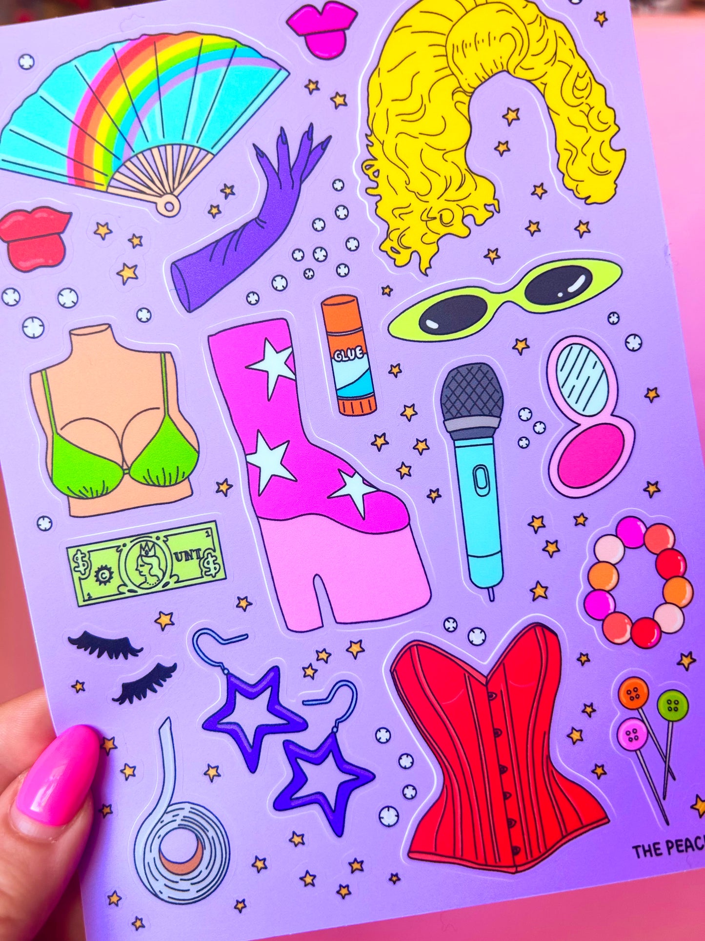 Drag Queen Essentials Sticker Sheet