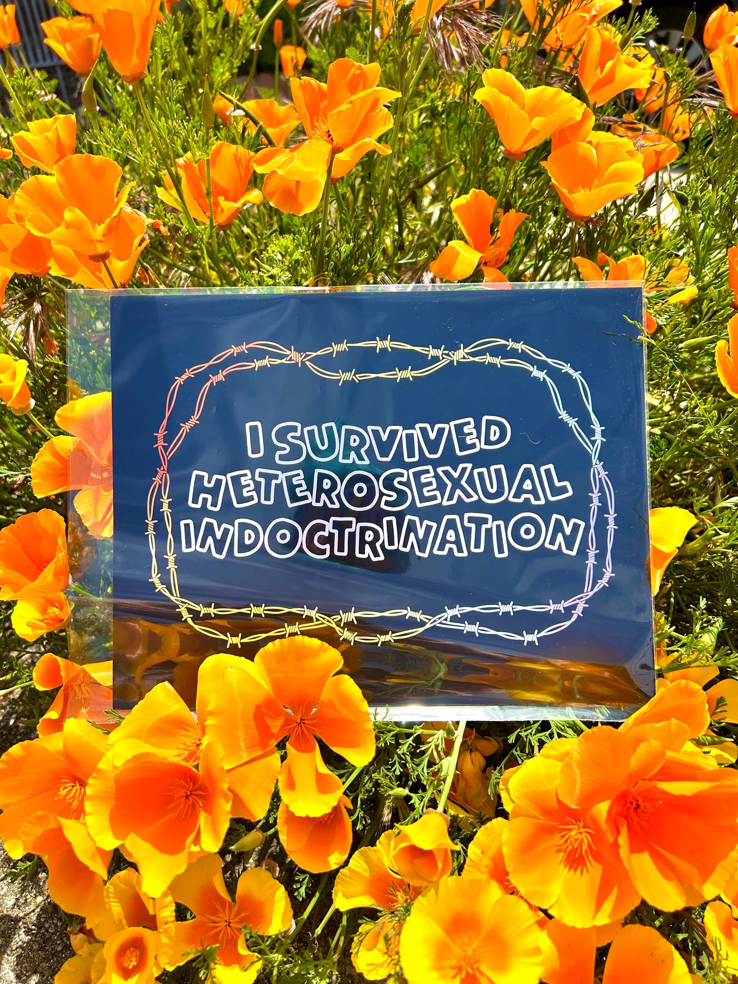 I Survived Heterosexual Indoctrination Print