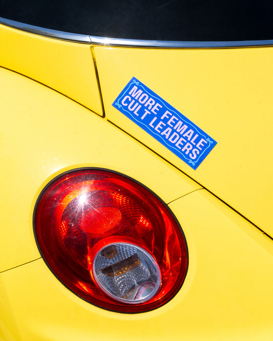 More Female Cult Leaders Bumper Sticker