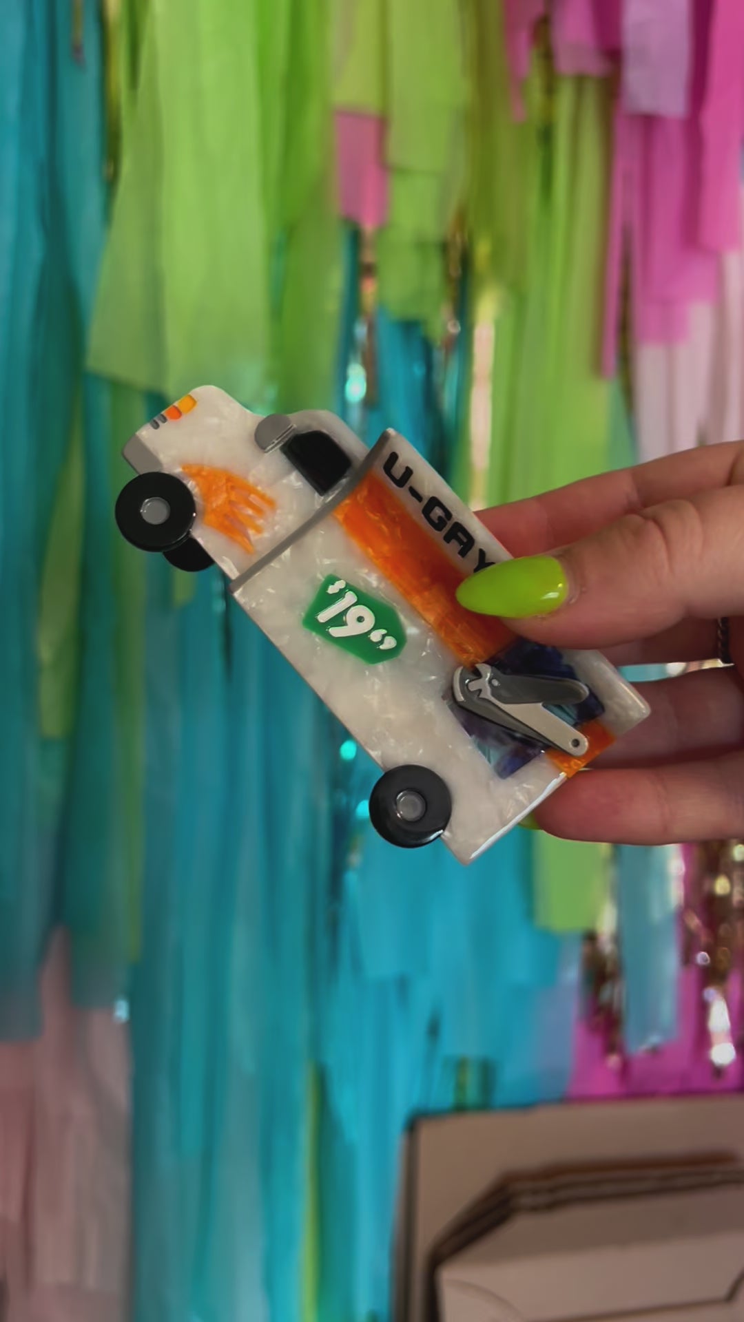 U-Gay Moving Truck Hair Claw