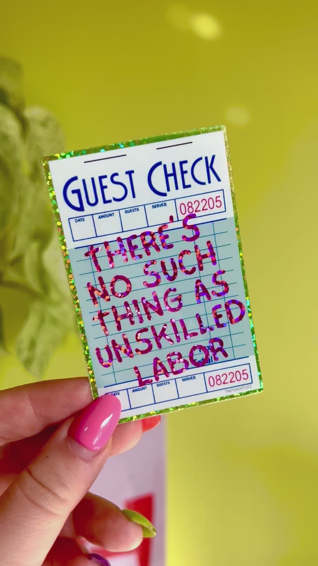No Such Thing As Unskilled Labor Sticker