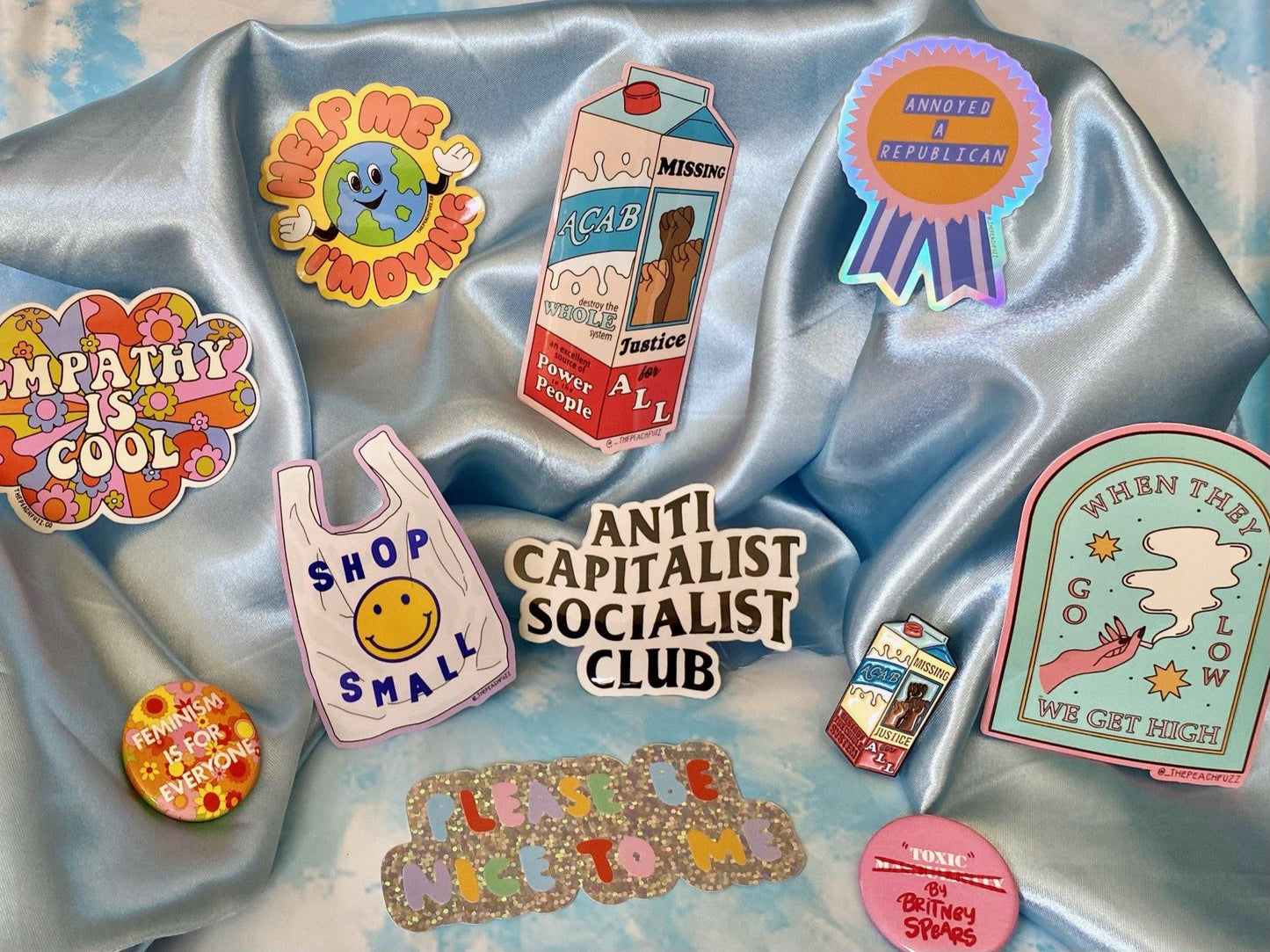 Please Be Nice To Me Sticker - The Peach Fuzz