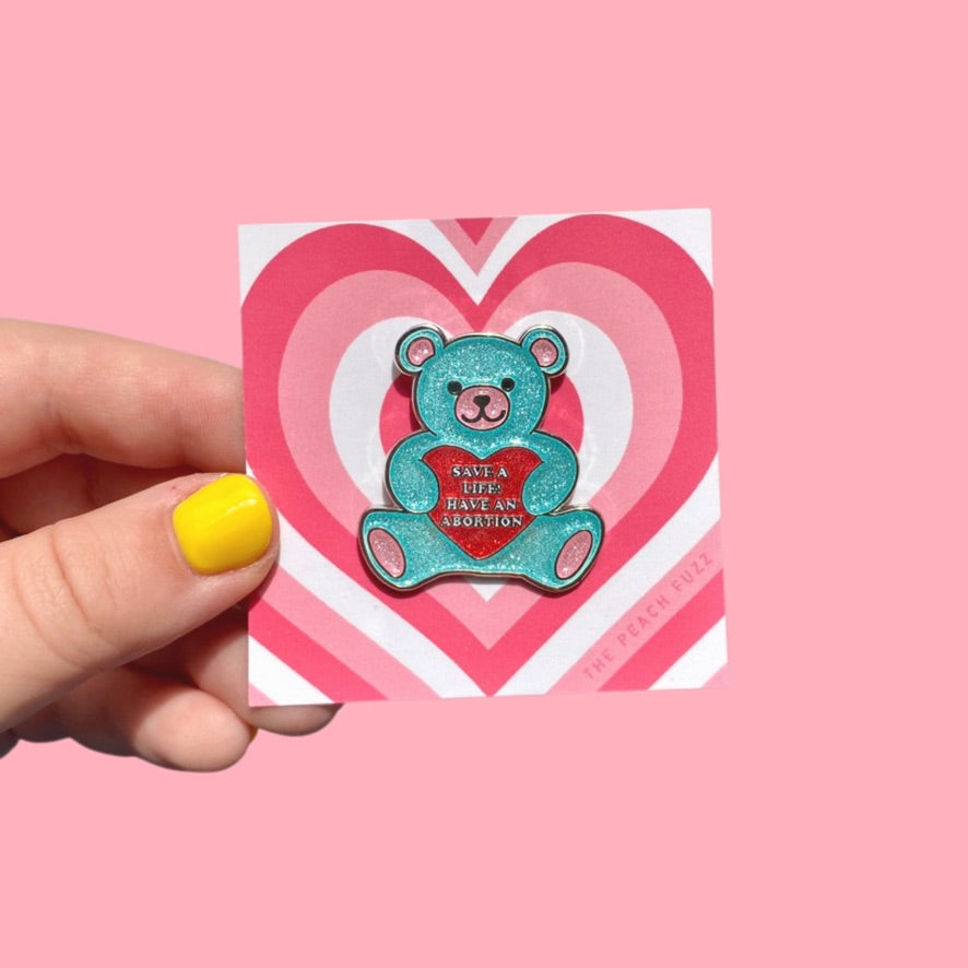 Abortion Saves Lives Enamel Pin