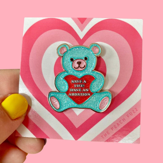 Abortion Saves Lives Enamel Pin