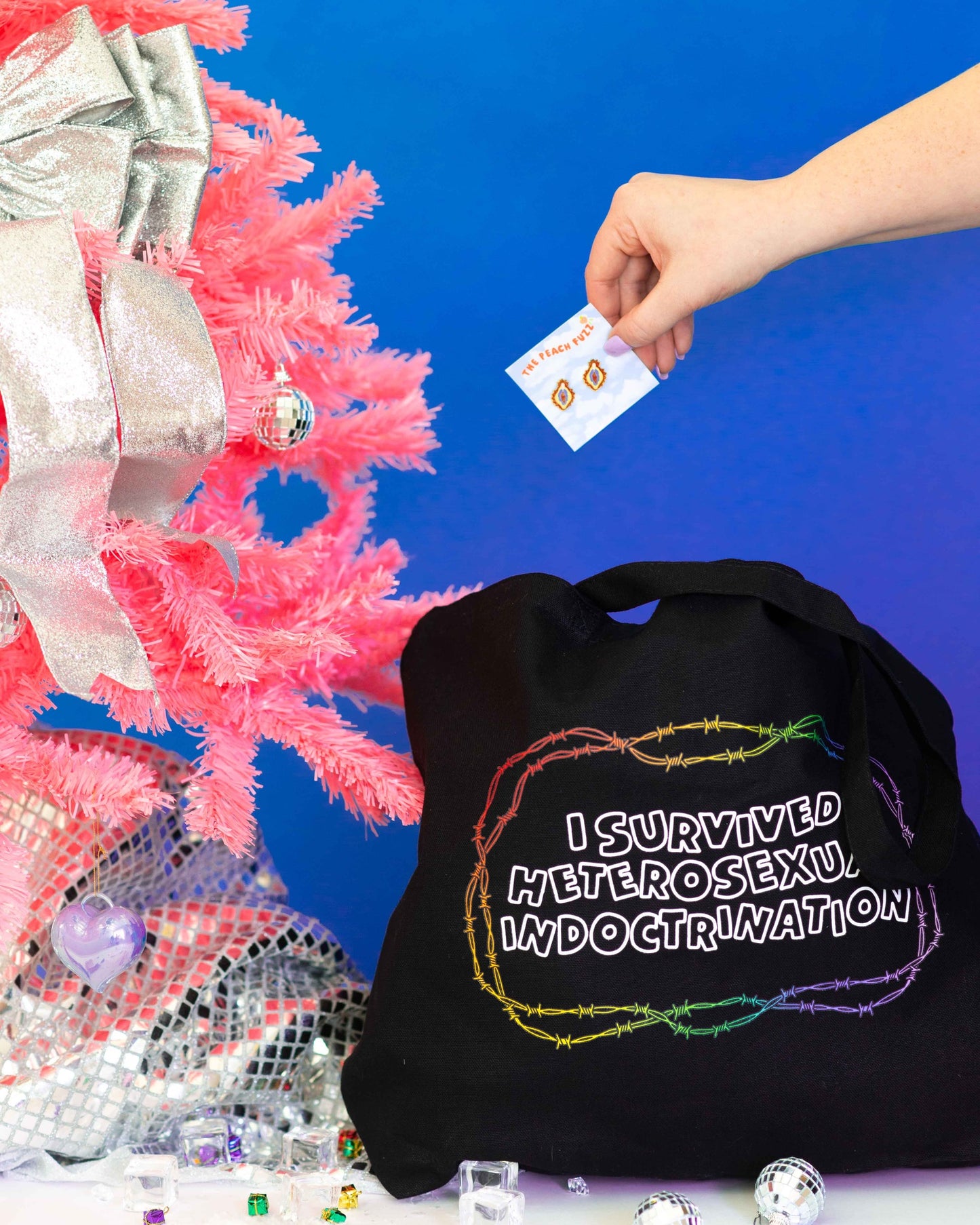 I Survived Heterosexual Indoctrination Tote Bag