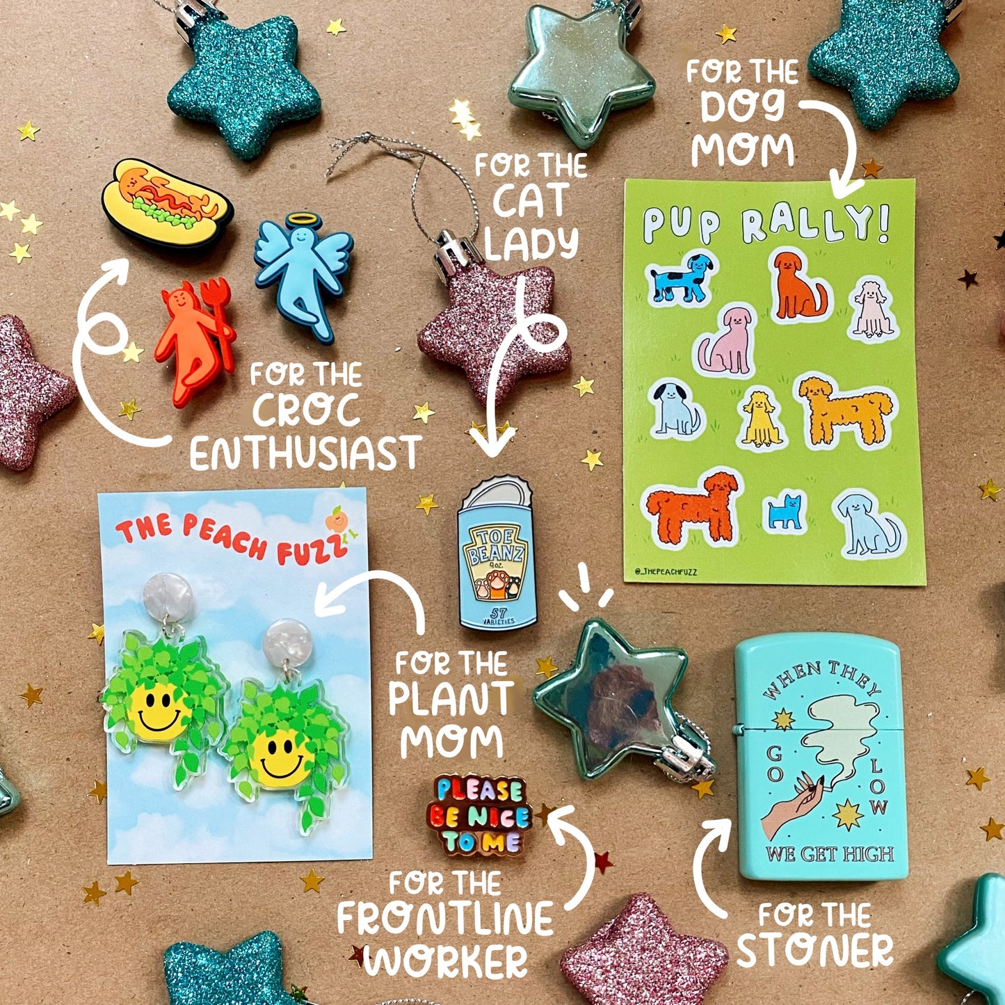 Pup Rally Sticker Sheet