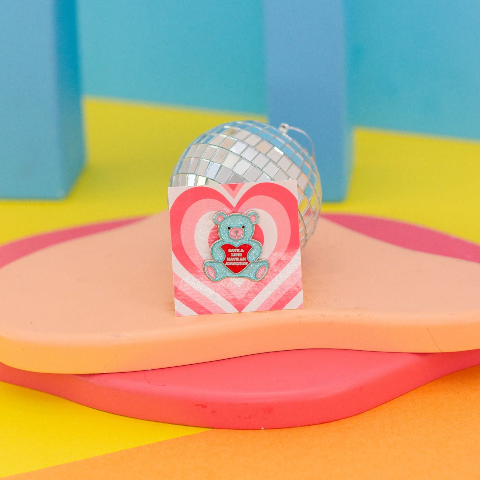 Abortion Saves Lives Enamel Pin