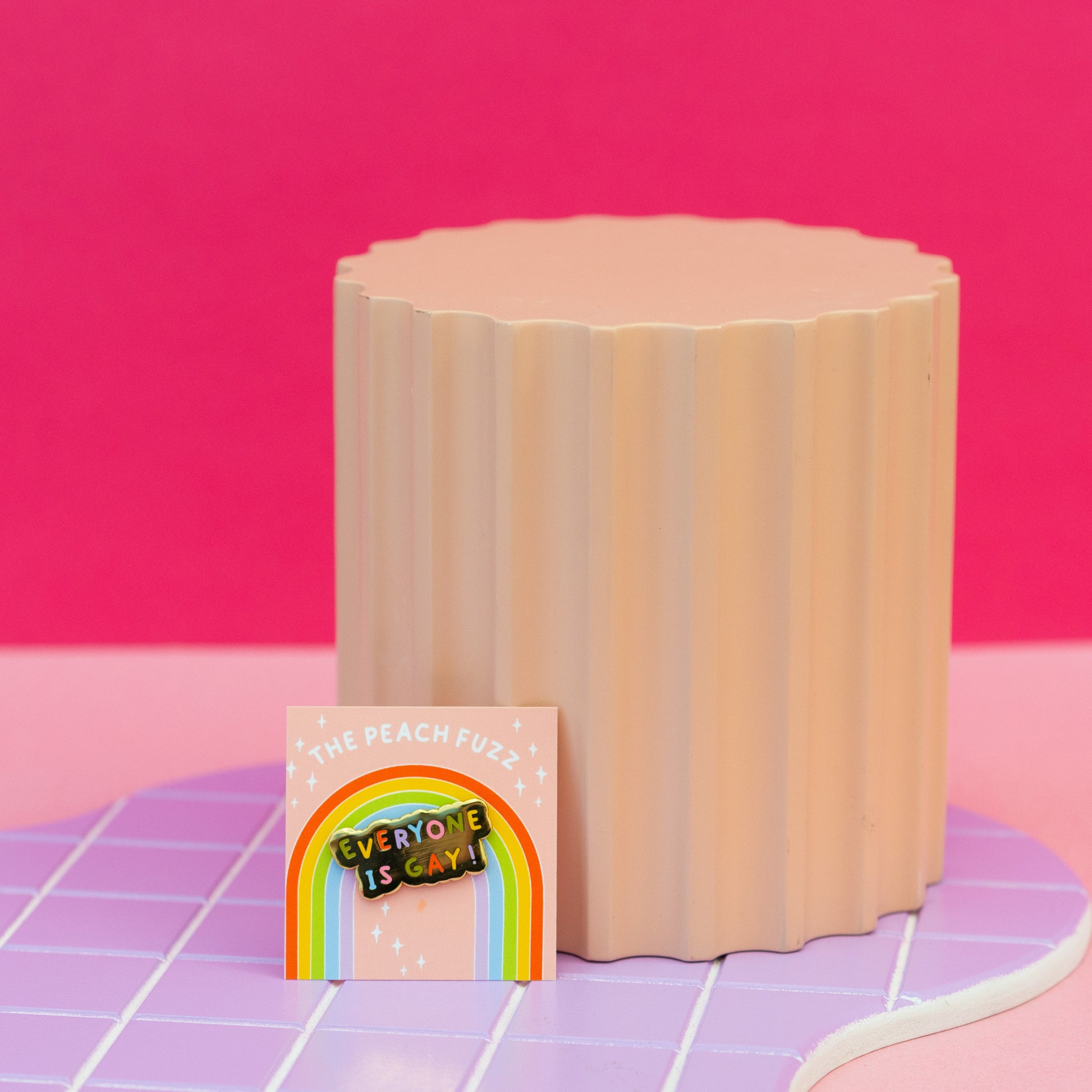 Everyone Is Gay Enamel Pin