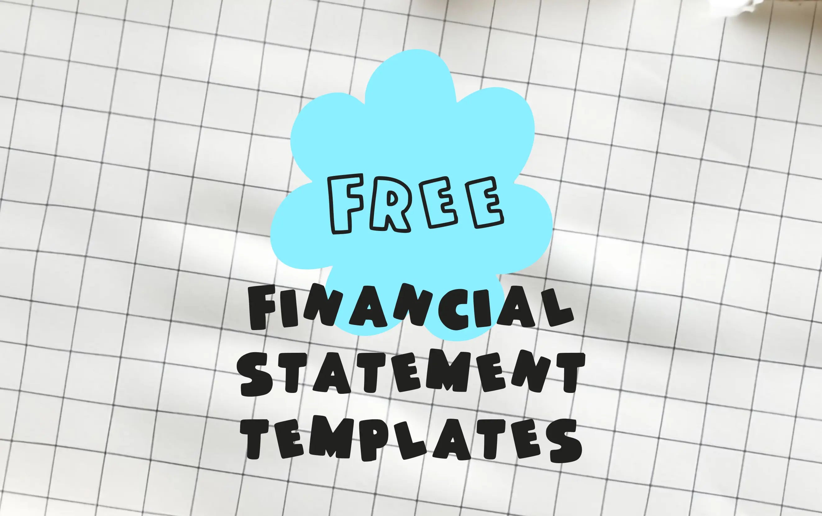 Free financial statement templates