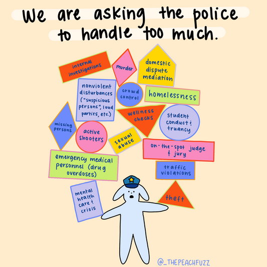 What Could It Look Like To Defund The Police - The Peach Fuzz