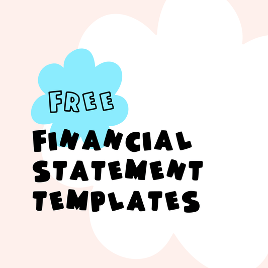 Free financial statement templates